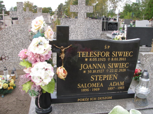 Telesfor Siwiec 1923 Jasieniec - Grobonet - Wyszukiwarka osób pochowanych