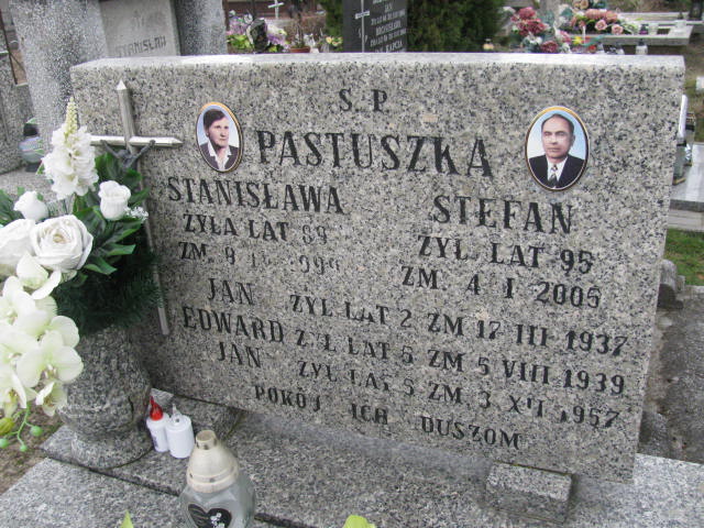 Stefan Pastuszka Jasieniec - Grobonet - Wyszukiwarka osób pochowanych