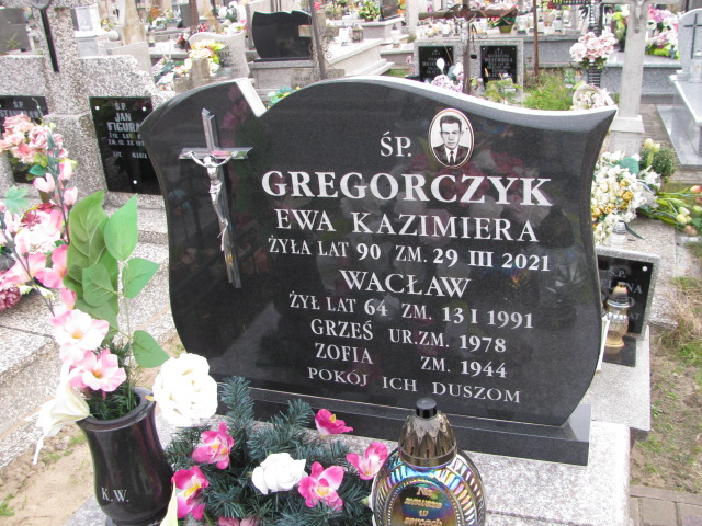 Ewa Gregorczyk 1930 Jasieniec - Grobonet - Wyszukiwarka osób pochowanych