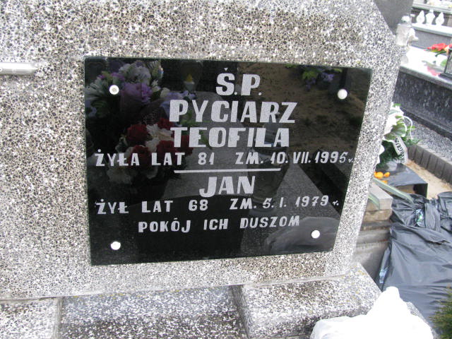 Jan Pyciarz Jasieniec - Grobonet - Wyszukiwarka osób pochowanych