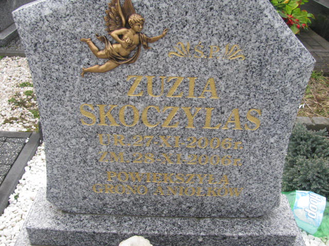 Zuzanna Skoczylas 2006 Jasieniec - Grobonet - Wyszukiwarka osób pochowanych