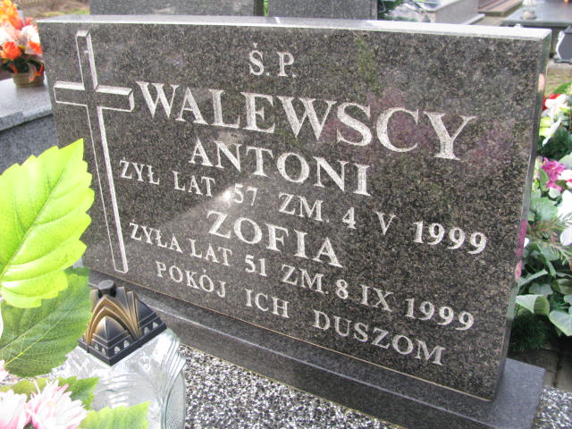 Antoni Walewski Jasieniec - Grobonet - Wyszukiwarka osób pochowanych